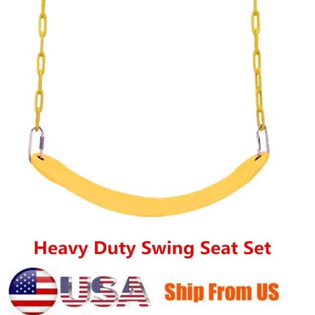 HEAVY DUTY SWING Set Seat Accessories Replacement Slides Gyms Outdoor