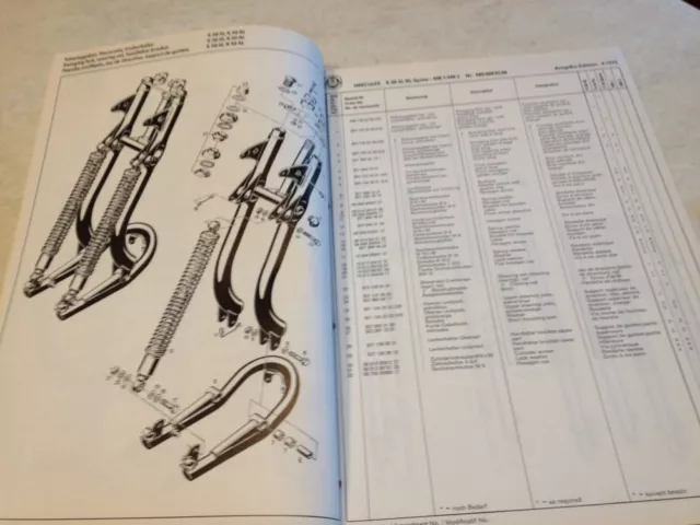 hercules parts list K50 moteur Sachs édition 1975 SL RL MK1 MK2 Sprint 3