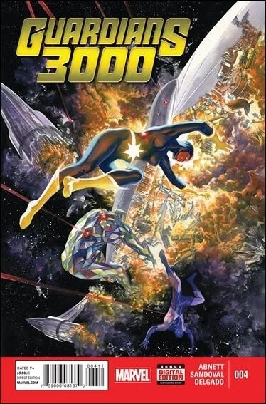Guardians 3000 #4 (Of 8) March 2015 Gotg Nova Star-Lord Marvel Nm Comic Book 1