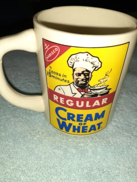 Nabisco Cream Of Wheat Coffee Mug Cup Regular Instant 3.75" Nice