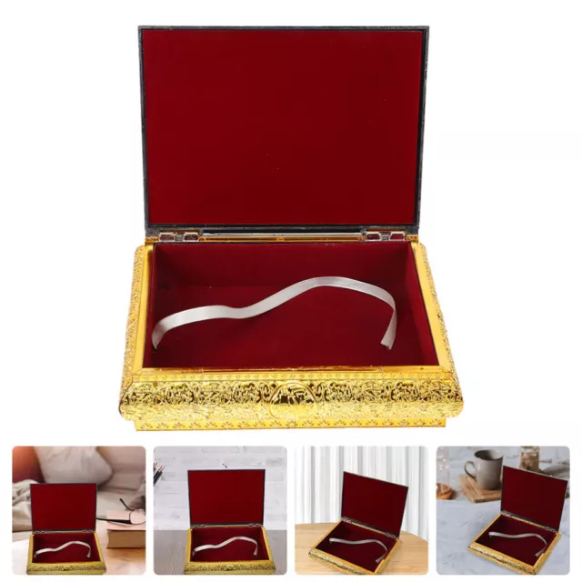 Prayer Book Case Acrylic Quran Container Scripture Storage Box