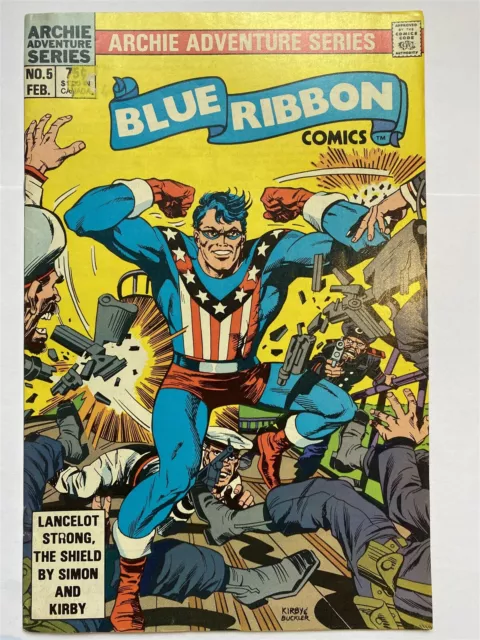 BLUE RIBBON COMICS Vol. 2 #5 Archie Adventures Comics 1984 VF-
