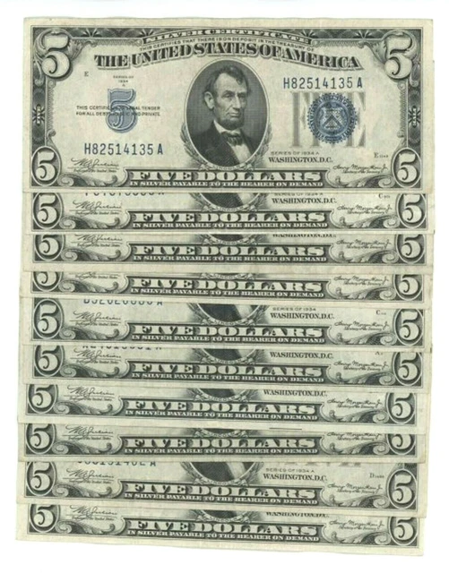 $5 Blue Seal