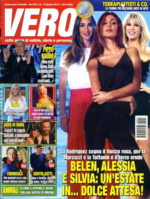 " Vero N°24 - 20.Giu.2019 " Belen, Alessia E Silvia- Venier-Ventura- Pippo Baudo