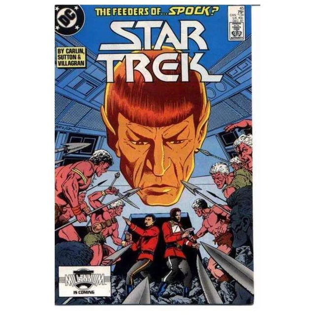 Star Trek (1984 series) #45 in Very Fine + condition. DC comics [m!