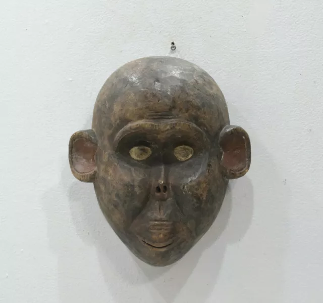 African Mask Monkey Face Bulu Tribe Cameroon