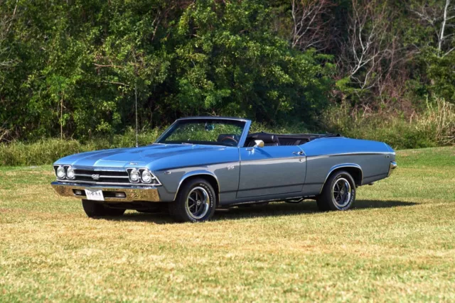 1969 CHEVROLET CHEVELLE SS Convertible Big Block, 5 Speed, AC Super