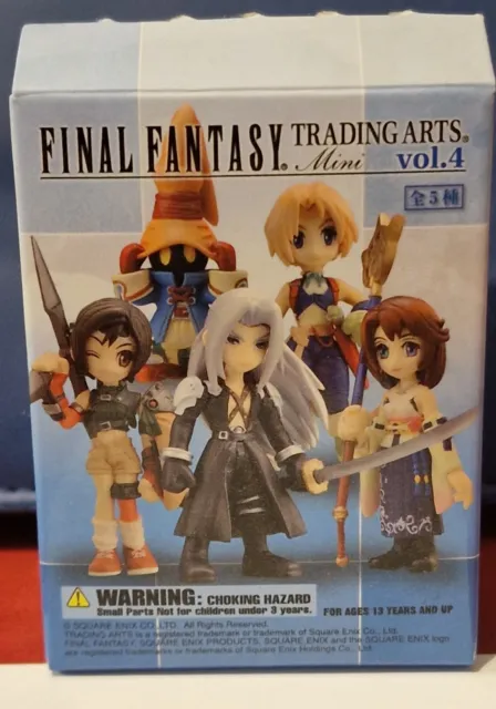 Final Fantasy VII Trading Arts Mini Vol.4 Figure Sephiroth New Unused UK Stock