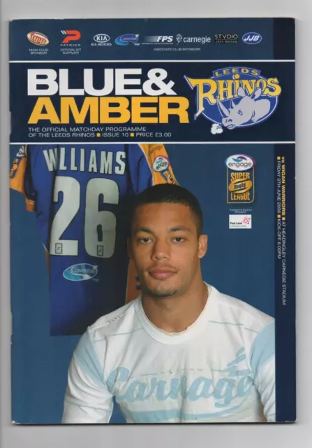 Leeds Rhinos Vintage Programme 2006 (v Wigan)