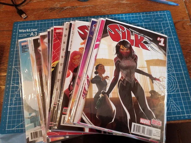 Silk 1 - 19 complete set Marvel Comics 2016 Vol 2 9.4 Avg H9-26