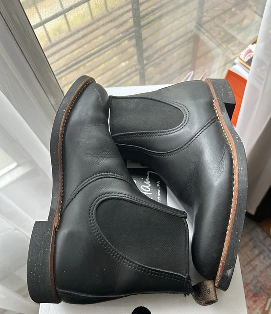 RED WING USA 8200 Rancher Chelsea Boots - Black • Men's Size 8.5 ...