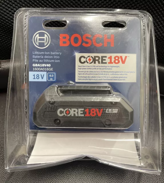 Bosch GBA18V40 18V Lithium Ion Battery