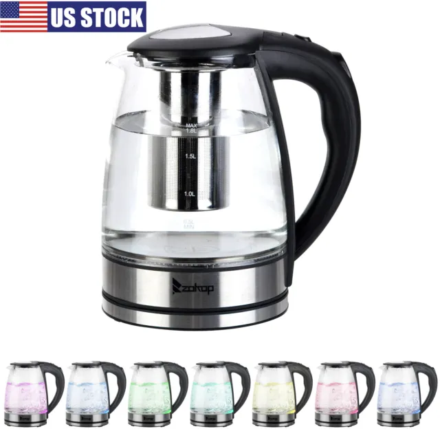 Electric Kettle Hot Water Boiler With Filter Auto Shut-off Tea Pot Fast Boiling