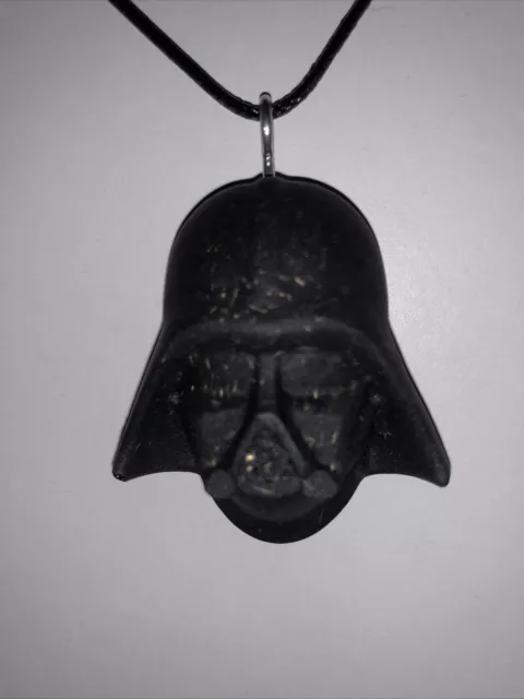 Darth Vader Real Orgonite Pendant. Black. Protection From EMF, 5G, WiFi etc