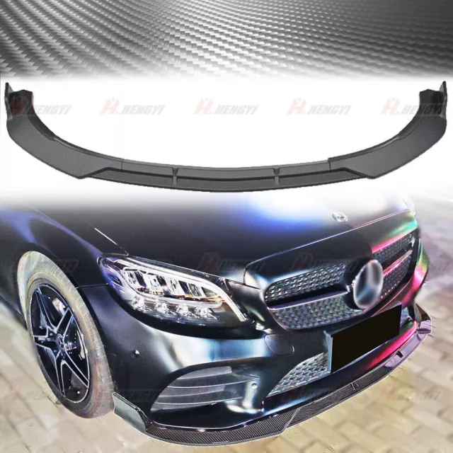 Carbon Spoiler Lèvre Lame Inférieure Pare-Choc Avant Pour Mercedes W205 C-Class