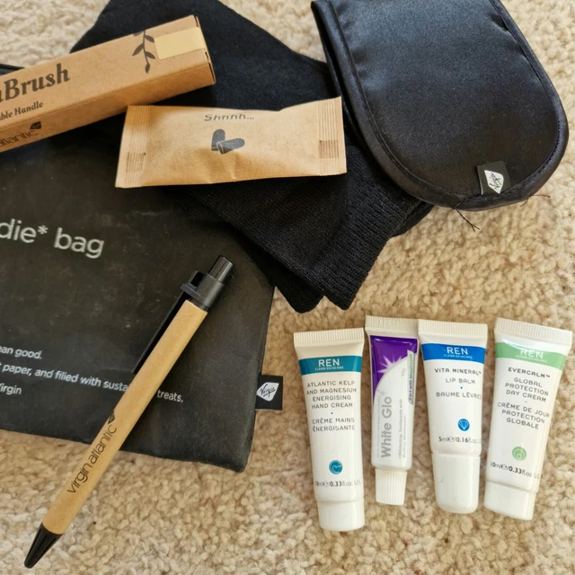 Virgin Atlantic Upper Class Airline Goodie Bag Amenity/Wash/Toiletry Sale 2 of 2