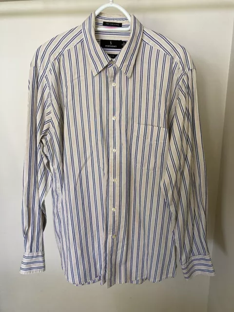 Vintage Collectable Sportscraft Fabric Made In Italy Cotton Shirt Men’s Size M