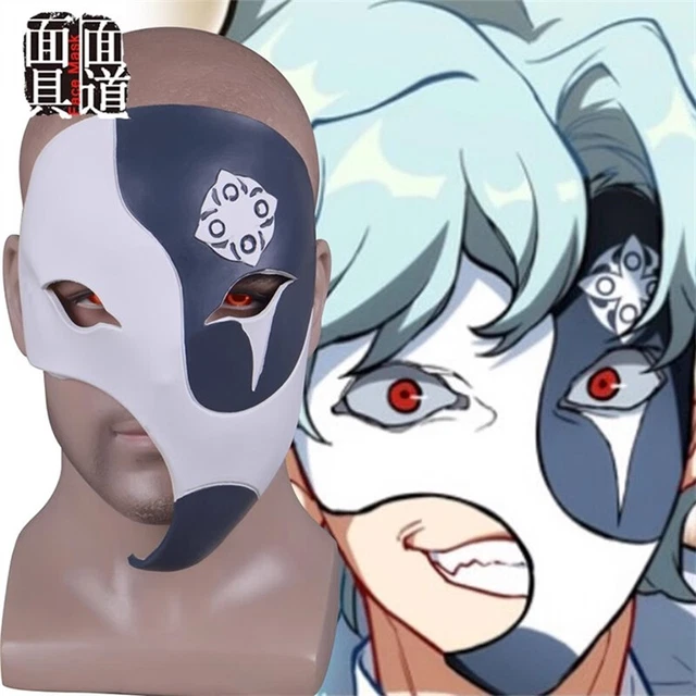 ANIME GENSHIN IMPACT Fatui Dottore Latex Mask Unisex Halloween Cosplay