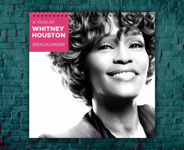 WHITNEY HOUSTON CALENDAR 2024 Whitney Houston 2024 Celebrity Wall