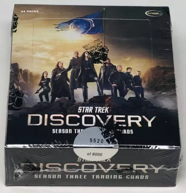 2022 Rittenhouse Star Trek Discovery Season 3 Trading Card Box