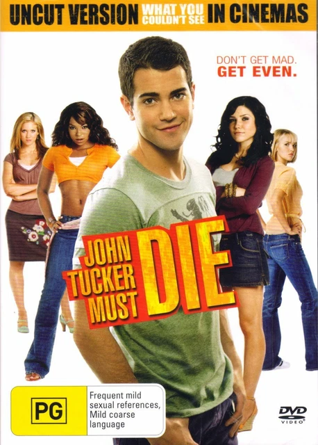John Tucker Must Die - Uncut Version (DVD, 2009, R4) - Used Good Condition