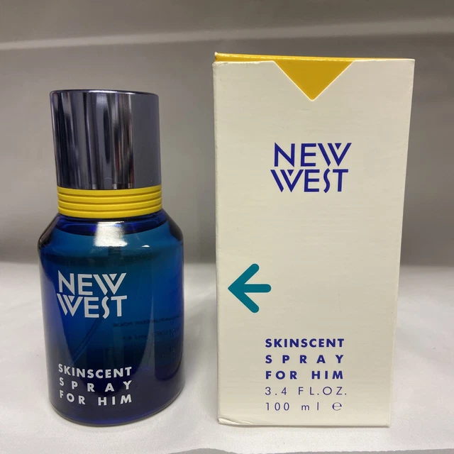 New West Skinscent Spray for Him by Aramis 3.4 fl oz New with Box-Mint Condition New West Skinscent Spray for Him by Aramis 3.4 fl oz New with Box-Mint Condition