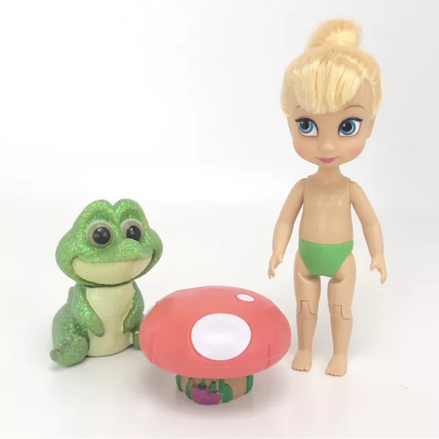 Disney Store Animators Collection Tinkerbell 6" Mini Tick Tock Playset Peter Pan