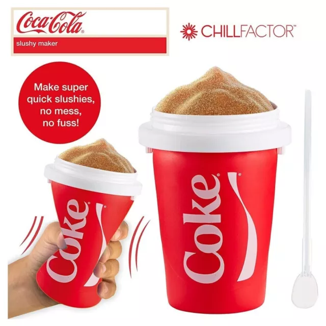 Chill Factor COCA COLA Slushy Maker - NEW