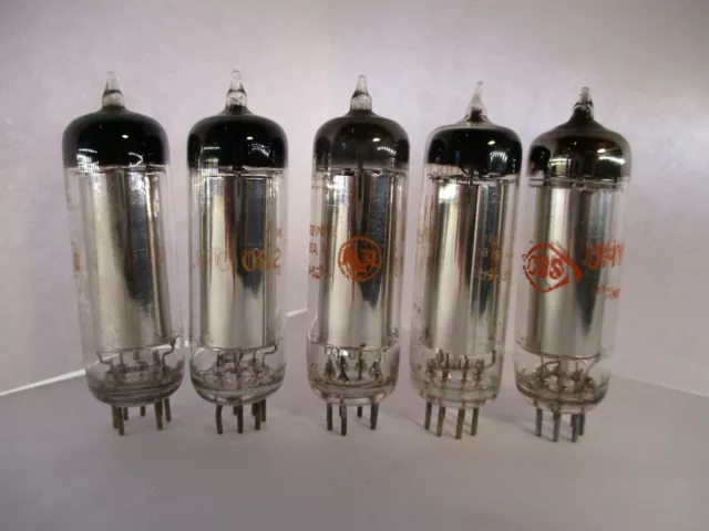 JRC-OB2WA RCA, Valve / Tube NOS, 5 Pezzi, Testato Condizioni