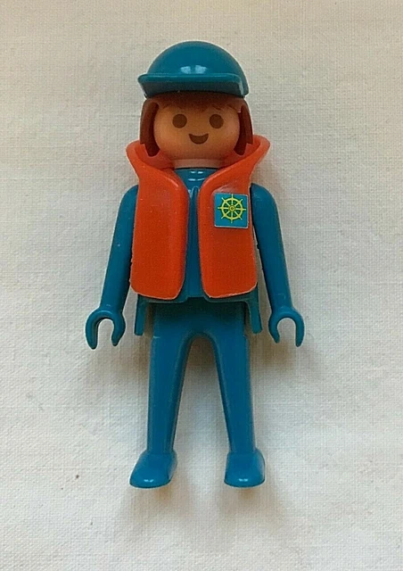 Playmobil 3574, Motore Blu Chiaro Per Barca Pescatore, Usato, Ricambio Z262 MER