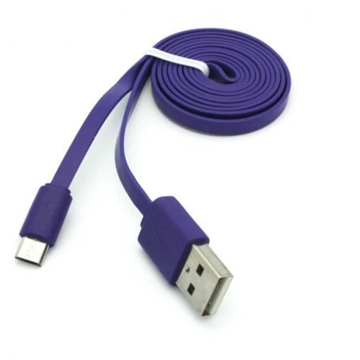 3FT USB CABLE MICROUSB CHARGER CORD POWER WIRE SYNC FLAT for PHONES & TABLETS