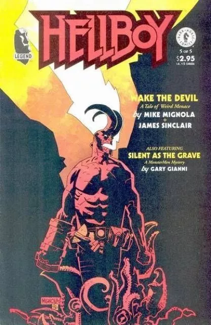 Hellboy Wake the Devil (1996) #   5 (7.0-FVF) Mike Mignola 1996