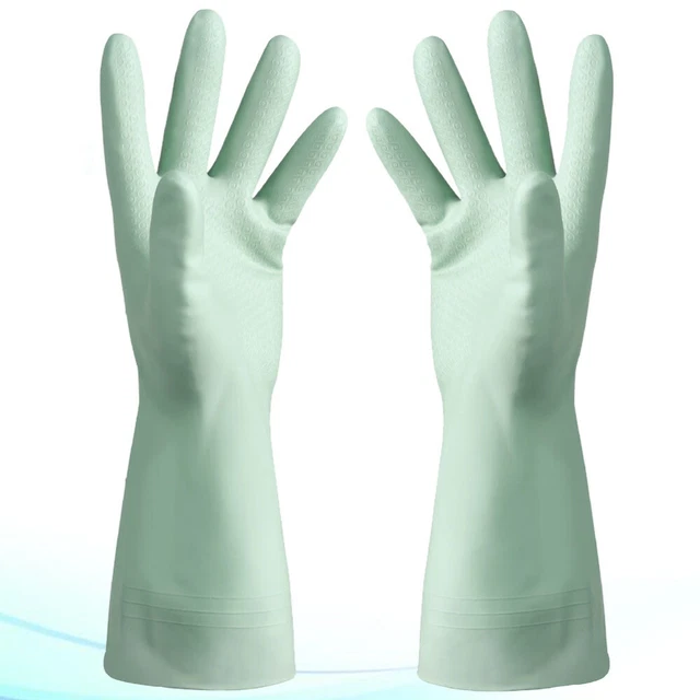 10 cm guanti da lavoro giardinaggio gomma rivestimento cotone pittura cucina