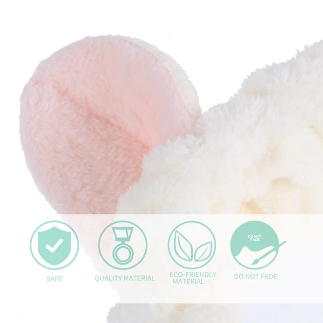 4 cintas para el cabello Cat Ears hermosas cintas para el cabello maquillaje envoltura fiesta divertida