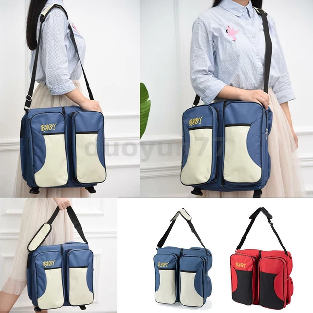 60L Large Baby Diaper Bag Mummy Maternity Nappy Backpack Waterproof Travel Bags 2