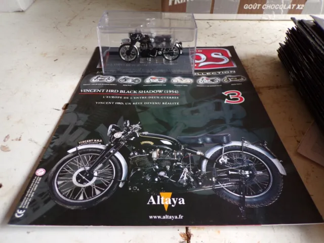 HRD Vincent 3 Miniature Altaya Motos Classiques moto 1/24eme 3722