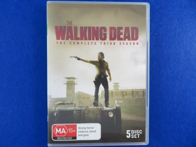 The Walking Dead Season 3 - DVD - Region 4 - Fast Postage !!