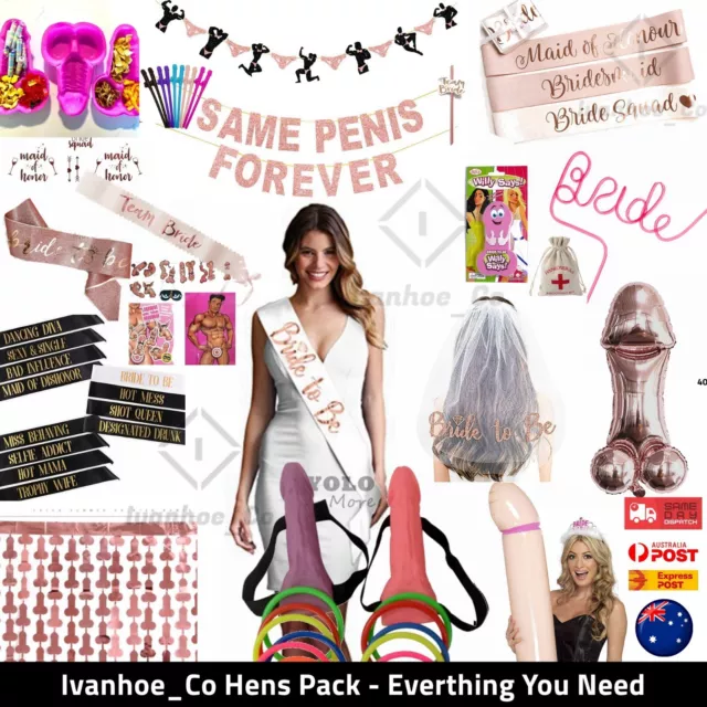 Team Bride Hens Party Game Bachelorette  Bride Sash Tiara Night Bridal Shower AU