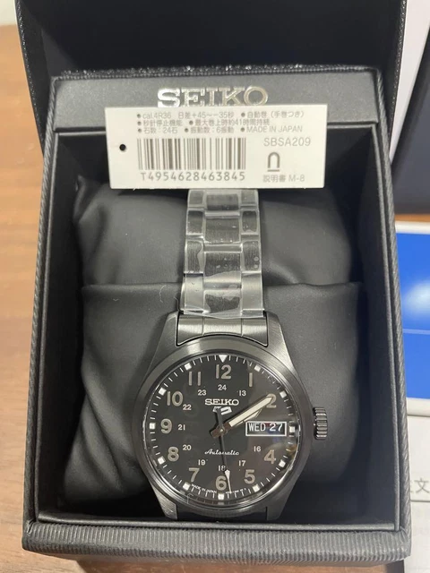 SEIKO 5 SNK807K2 BLUE NAVY Orologio Militare Automatico