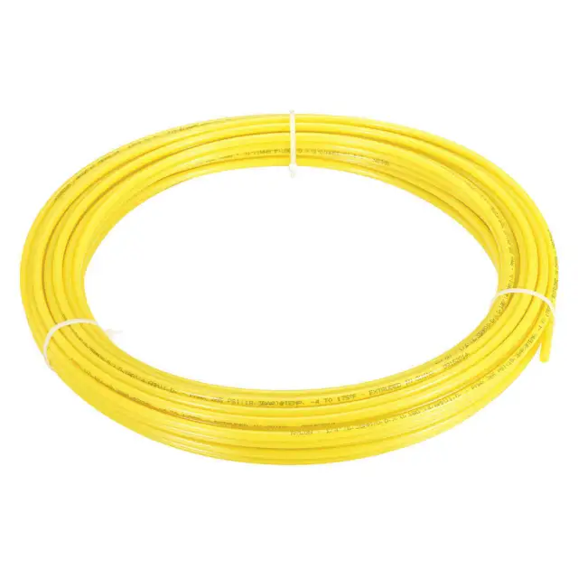 GRAINGER APPROVED 4HHE7 Tubing,9/32" ID,3/8In OD,250 Ft,Yellow