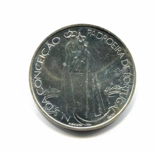 1000 Escudos De Plata Portugal 1996 Muy Bien Conservada.