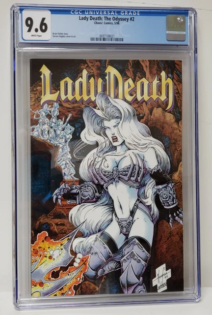 Lady Death: The Odyssey Issue #2 Chaos! Comics 1996 CGC Graded 9.6 Comic Book