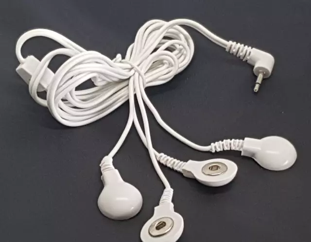 Reizstrom Elektroden 4in1Kabel (Druckknopf) | EMS / TENS / E-STIM / ESTIM