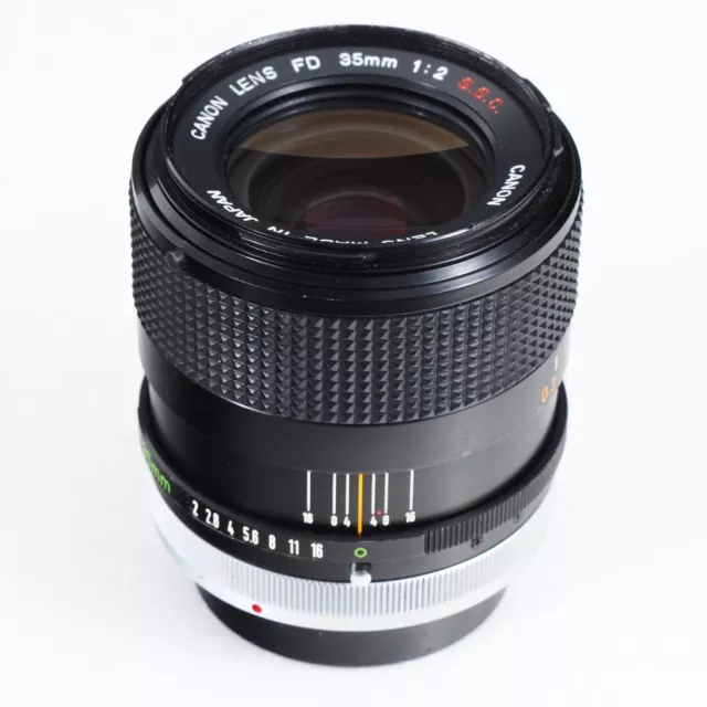 :Canon FD 35mm f/2 SSC Concave "O" Lens - Disassembled - For Parts/Repair