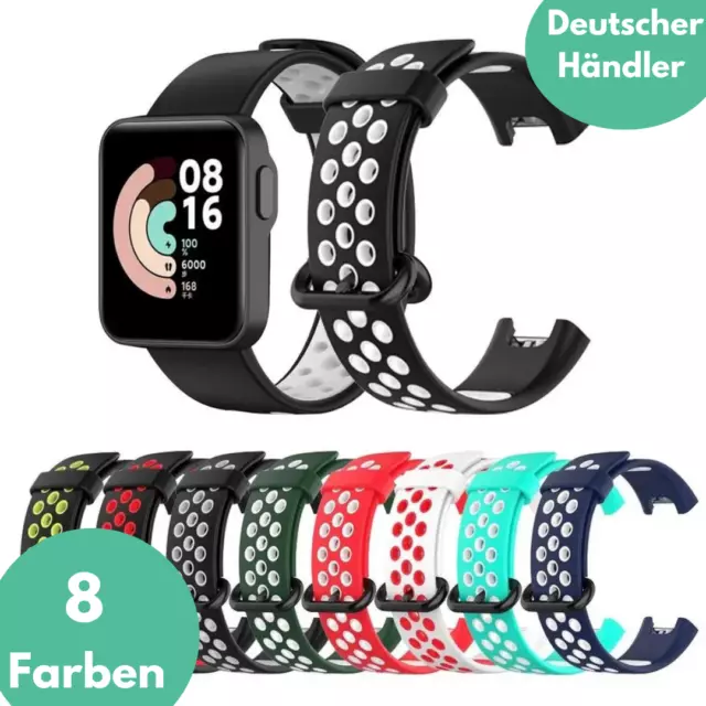 Armband für Xiaomi Mi Watch Lite / Redmi Watch Uhrenarmband Silikon Sport Band ✅