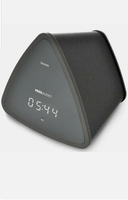 Haut-parleur portable Bluetooth et horloge numérique MIXX Audio S3 - Noir