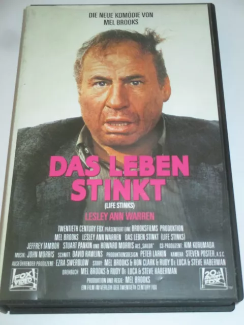 FOX VIDEO Das Leben stinkt VHS/Komödie/Mel Brooks/Lesley Ann Warren