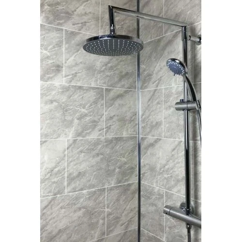 Gris Oscuro Mármol 250mm X 2700 X8mm Grosor| PANELES DE DUCHA