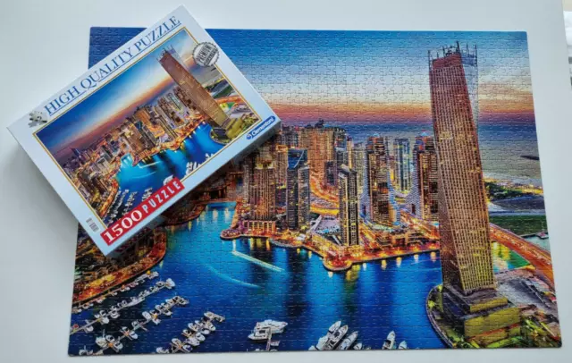 CLEMENTONI - 1500 T Puzzle - HQ - DUBAI - Art: 97784 - komplett - TIP TOP - RAR 3