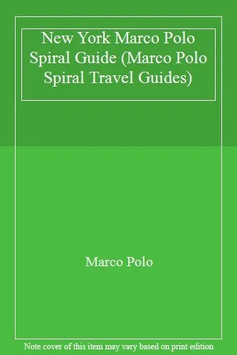 New York Marco Polo Spiral Guide (Marco Polo Spiral Travel Guides) By Marco Pol